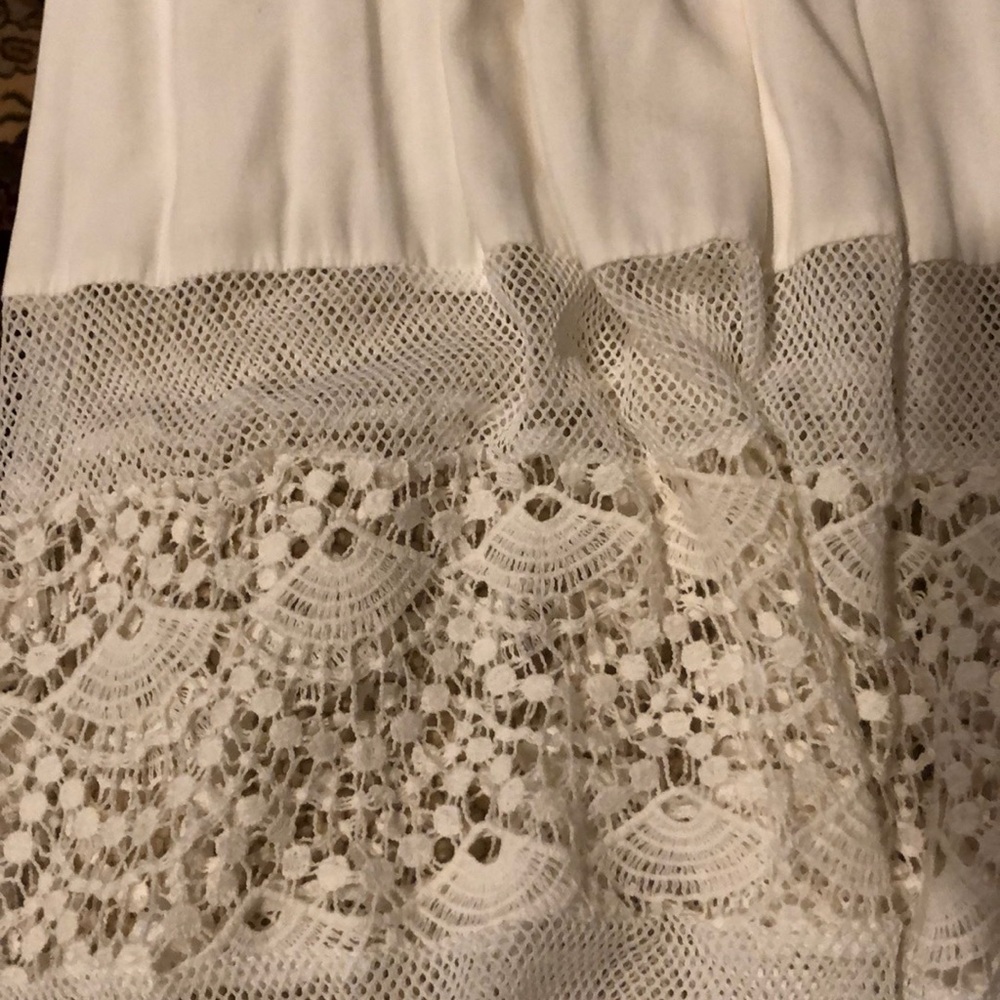 Jarlo Strapless Maxi Dress with Mesh & Lace Detail - Picture 5 of 6